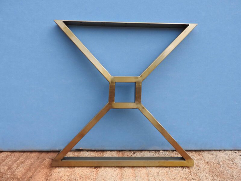 Brooklyn Rustic Gold Metal Table Legs